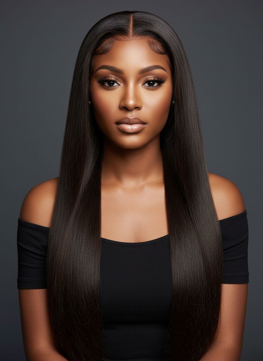 Social media post of a hairstyle